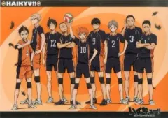 【中古】ポスター(アニメ) A3ミニクリアポスター 烏野高校バレー部 「ハイキュー!!」