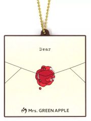 [중고] 키홀더 Mrs. GREEN APPLE/러버 매력(Dear) 러버 컬렉션 [이치반 복권 Mrs. GREEN APPLE MAGICAL 10 YEARS] E상