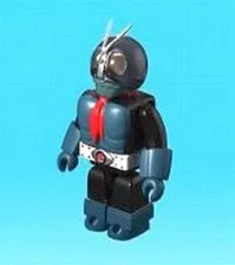 【中古】トレーディングフィギュア 仮面ライダー旧1号 「装着変身×キューブリック 仮面ライダーVol.1」