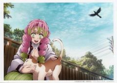 [중고] 캐릭터 카드 甘露寺 蜜璃 & 鎹鴉 & 개 [귀멸의 칼 검 대장장이의 마을편×ufotable Cafe×마치아 소비 CAFE 실시간 카페 제2화 랜덤 브로마이드 복권 ED]