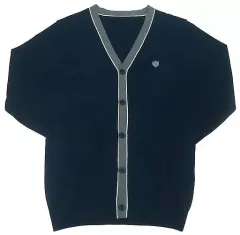 【中古】アウターウェア(キャラクター) ペガサスマーク 公式プロデューサーカーディガン ネイビー Mサイズ 「THE IDOLM＠STER CINDERELLA GIRLS 6thLIVE MERRY-GO-ROUNDOME!!!」