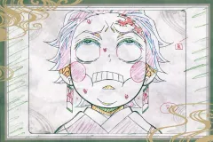 【中古】ポストカード 竈門炭治郎(女装) ポストカード 「鬼滅の刃 遊郭編×ufotable DINING 第1期」 お楽しみくじ Wチャンス賞 おすそ分け景品