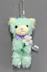 【中古】バッジ・ピンズ リラ(美風藍) 「うたの☆プリンスさまっ♪ PRINCE CAT -SPRING HAS COME- ぷち PRINCE CAT トレーディングぬいぐるみバッジ フラワーVer.」