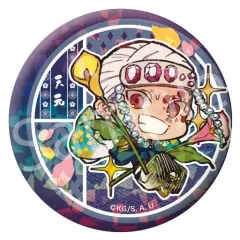 【中古】バッジ・ピンズ 宇髄天元 「鬼滅の刃 トレーディングホログラム缶バッジ 第2弾 誕生花ver.」