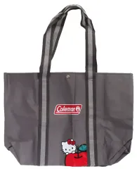 【中古】バッグ ハローキティ 大容量トートバッグ 「サンリオキャラクターズ×Coleman(コールマン)」 In Red 2025年12月号 特別付録