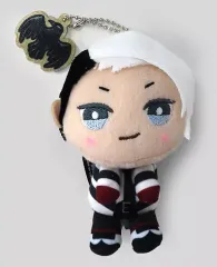 【中古】雑貨 デイヴィス・クルーウェル ＆ you モアプラス実験着キーチェーンマスコット“ポムフィオーレ寮＆デイヴィス・クルーウェル” 「ディズニー ツイステッドワンダーランド 」