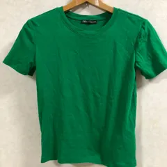 ZARA　グリーンカラー　Tシャツ　Mサイズ