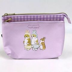 新品未使用】メゾンドフルール×そうにゃん ラウンドポーチ ピンク 
