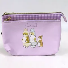 【中古】雑貨 うさぎにゃん ダブルファスナーポーチ 「mofusand×しまむら」