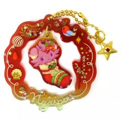 [Used] Figurine/Decorative Item: Espurr "Pokemon Acrylic Ornament Collection Pokemon Heartwarming Christmas"