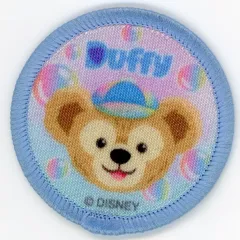 【中古】バッジ・ピンズ ダッフィー(名前あり) 「Duffy and Friends-ダッフィー＆フレンズ- ダッフィー＆フレンズ20周年：カラフルハピネス ワッペン」 東京ディズニーシー限定