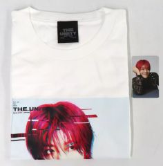 [중고] 티셔츠 유우타 티셔츠 (포토 카드 포함) 화이트 M 사이즈 [NCT 127 3RD TOUR 'NEO CITY : JAPAN - THE UNITY']