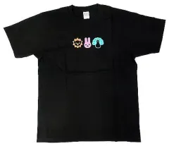 【中古】Tシャツ ロゴ Tシャツ ブラック メンズフリーサイズ 「NonSugar スペシャルイベント約束のてへペロピタですわ !byプリパラ」