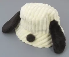 【中古】帽子 スヌーピー(コーデュロイ) バケットハット 「PEANUTS(SNOOPY)」 ユニバーサル・スタジオ・ジャパン限定