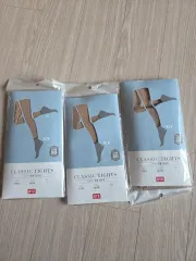 学生ストッキング BYC 80D 無発 3枚 살색