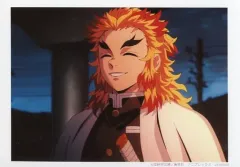 【中古】キャラカード 煉獄杏寿郎(斜め/笑顔) 「テレビアニメ 鬼滅の刃 無限列車編×ufotable Cafe×マチ★アソビCAFE 場面写ランダムブロマイドくじ 第一話」