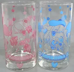 【中古】マグカップ・湯のみ 田中ヒメ＆鈴木ヒナ グラス2個セット 「バーチャルYouTuber ヒメヒナ」