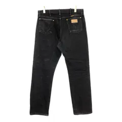 Wrangler ラングラー デニムパンツ ブラック(メンズ W35 L32)中古 古着 X2150
