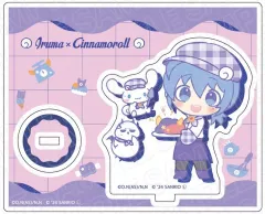 【中古】アクリルスタンド・アクリルパネル 鈴木入間×シナモロール(sweets ver.) アクリルスタンド 「魔入りました!入間くん×サンリオキャラクターズ」