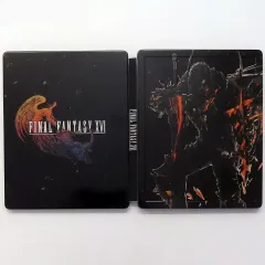 【中古】雑貨 [単品] クライヴ・ロズフィールド 特製アートスチールブックケース(収納枚数2枚) 「PS5ソフト ファイナルファンタジーXVI コレクターズエディション」 同梱品