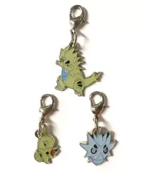 【中古】雑貨 246.ヨーギラス＆247.サナギラス＆248.バンギラス ジョウトずかんメタルチャーム(3個セット) 「ポケットモンスター」 ポケモンセンター限定