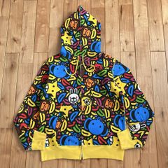 A BATHING APE アベイシングエイプ 星柄 フルジップアップパーカー