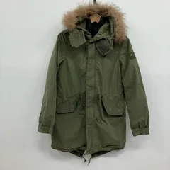 【イオン広店】 中古 ALPHA | アルファ モッズコート ×X girl 0534511-51 グリーン サイズ：1 【110】