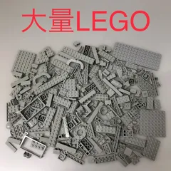 中古 LEGO レゴ   色分け　ブロック　ライトグレー系　バラバラ　大量　まとめ売り NP-692 ※プレート　基本ブロック　特殊パーツ　薄灰色 361