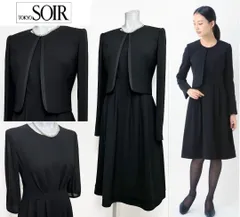 〇当日発送可！ソワールぺルル　東京ソワール　高級喪服礼服　上品なデザイン