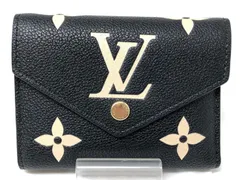 ◆LOUIS VUITTON ルイヴィトン モノグラム・アンプラント ポルトフォイユ ヴィクトリーヌ 二つ折り 財布 M80968 中古◆20020★