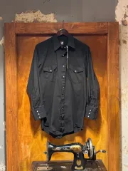 80s Karman ウエスタンシャツ (L)