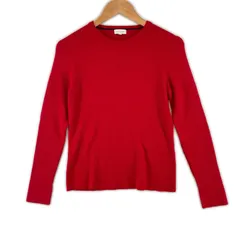 美品 Mackintosh マッキントッシュ 秋冬 AW 長袖ニット ウール レッド レディース 38【古着】【中古】 美品 Mackintosh マッキントッシュ 秋冬 AW 長袖ニット ウール レッド