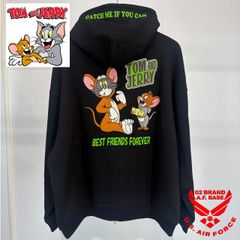 LOT29 Bugs Bunny 総柄 ジップアップパーカー ブラック - メルカリ