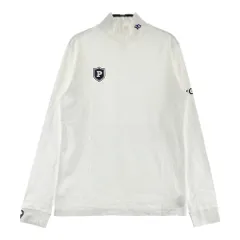 サイズ：2 PEARLY GATES パーリーゲイツ  ハイネック 長袖Tシャツ  ホワイト系 [240101595992] ゴルフウェア レディース ストスト