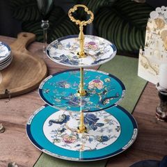 Wedgwood ウェッジウッド ワンダーラストフォーチュン 3段ケーキ