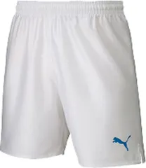 プーマ PUMA サッカー リーガ LIGA ゲームパンツ コア ジュニア キッズ 子供 半ズボン ハーフパンツ 短パン ショートパンツ 練習 トレーニング クラブ ワンポイント 吸水速乾  729970 10 プーマ ホワイト×エレク