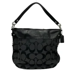 COACH(コーチ) ショルダーバッグ シグネチャーコンバーチブルラージゾーイ F14709 黒 レザー