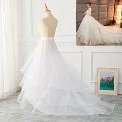パニエ ワイヤーパニエ ボリューム 大人 ウェディングドレス用 ブライダル ロングドレス トレーン 白 結婚式 二次会 花嫁 ウエディングドレ