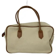 KITAMURA(キタムラ) ハンドバッグ ベージュ×ブラウン レザー