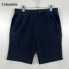 Columbia BUCKEYE SPRINGS SHORT fleece pants M PM4752 コロンビア フリース ショートパンツ クライミング アウトドア 黒 ブラック