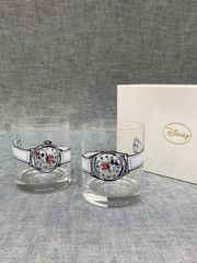 Disney 미키 미니 쌍 유리