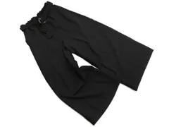 JOURNAL STANDARD relume ジャーナルスタンダードレリューム ウール混 ベルテッド ワイド パンツ 黒 ◇■ レディース