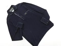 CROCODILE クロコダイル ポロシャツ sizeM/濃紺 ◇■ メンズ