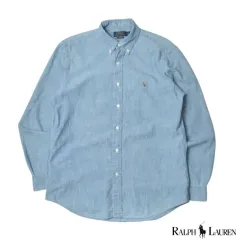 ポロラルフローレン QRラベル デニムシャツ M N1193