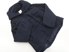 earth music&ecology アースミュージック＆エコロジー ショールカラー 中綿 ジャケット sizeL/紺 ◇■ レディース