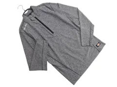 Dickies ディッキーズ ハーフジップ プルオーバー カットソー sizeL/グレー ◇■ メンズ