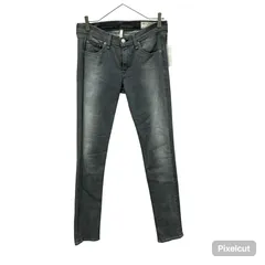 [MN4] rag&bone スキニーパンツ ストレッチ グレー 28インチ 2000000289427