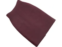 PROPORTION プロポーション ボディドレッシング タイト スカート size2/ボルドー ■■ レディース
