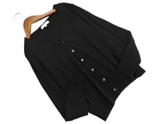 NATURAL BEAUTY BASIC ナチュラルビューティーベーシック カーディガン sizeM/黒 ◇■ レディース