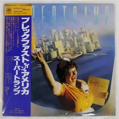 帯 国内盤 SUPERTRAMP/BREAKFAST IN AMERICA/A&M AMP6034 LP